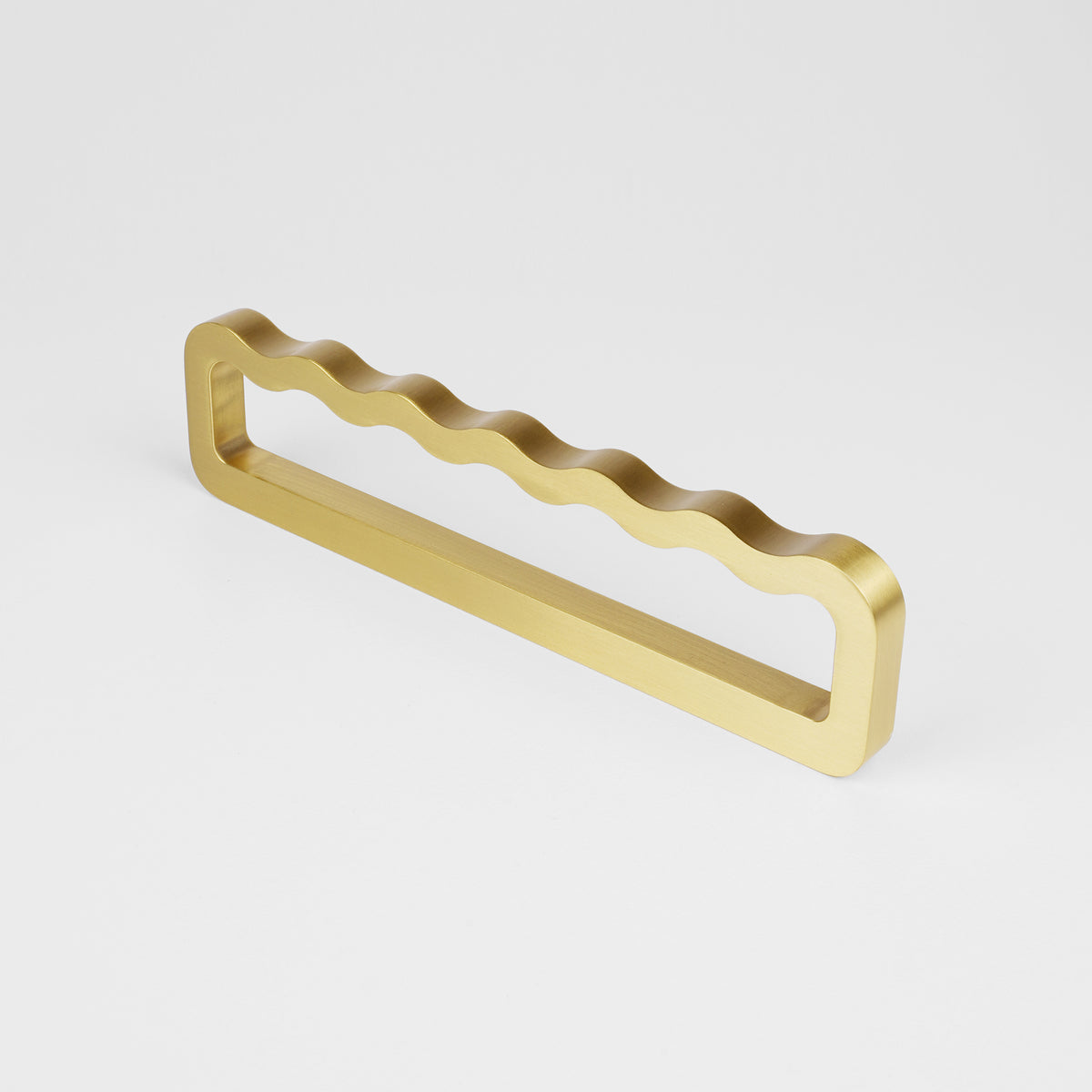 Halo Knuckle Pull | Brushed Brass