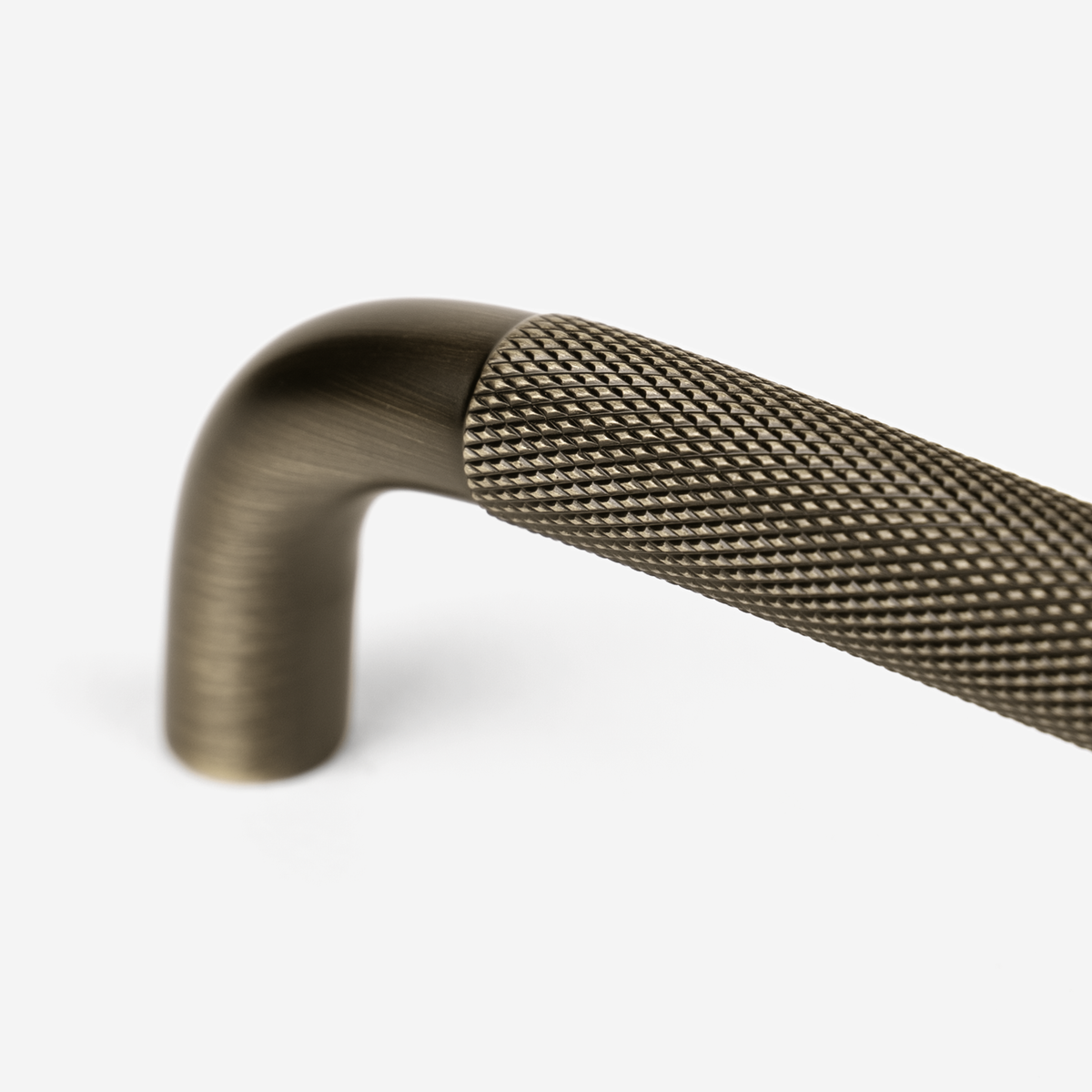 Ronde Knurled Pull | Brushed Bronze