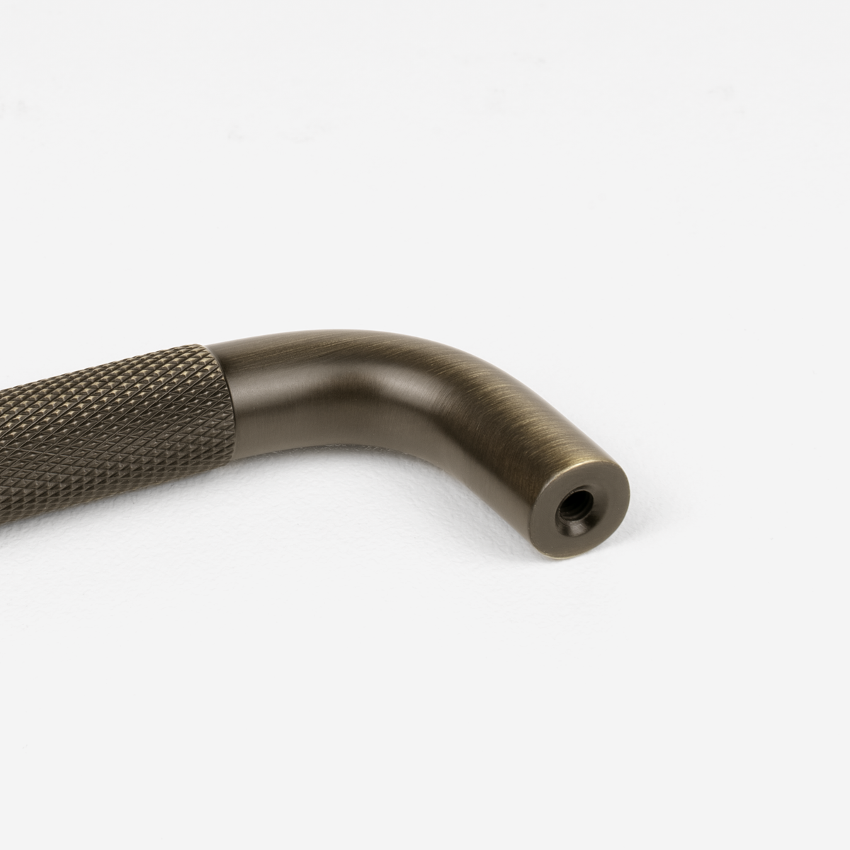 Ronde Knurled Pull | Brushed Bronze