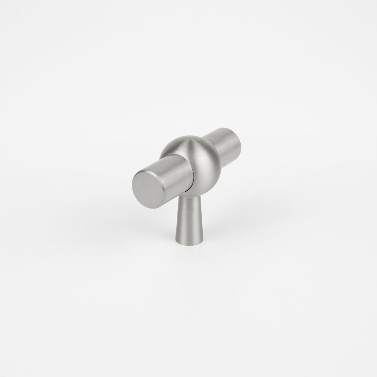 Forma T-Knob | Brushed Nickel